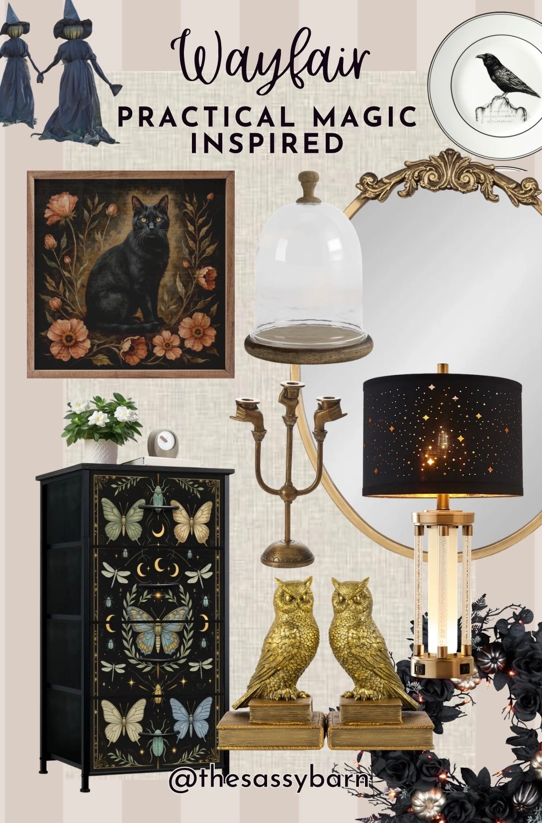 Where are my Practical Magic fans? Practical Magic 2 comes out soon, How fun to create decor around this movie!

#LTKSeasonal #LTKHome