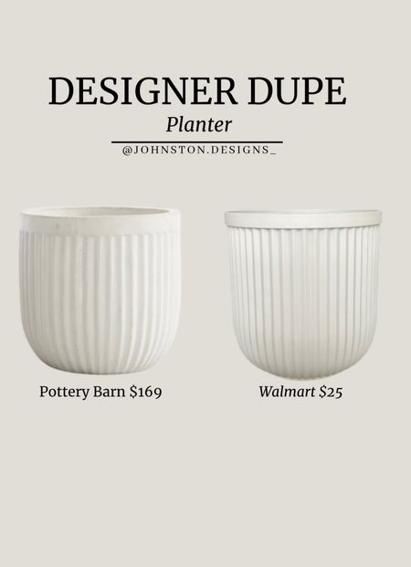 Spring is in full spring and if you are looking for some affordable planters, check out this pottery barn dupe from Walmart!  It’s a great affordable alternative and beautiful!  

#LTKsalealert #LTKFind #LTKhome