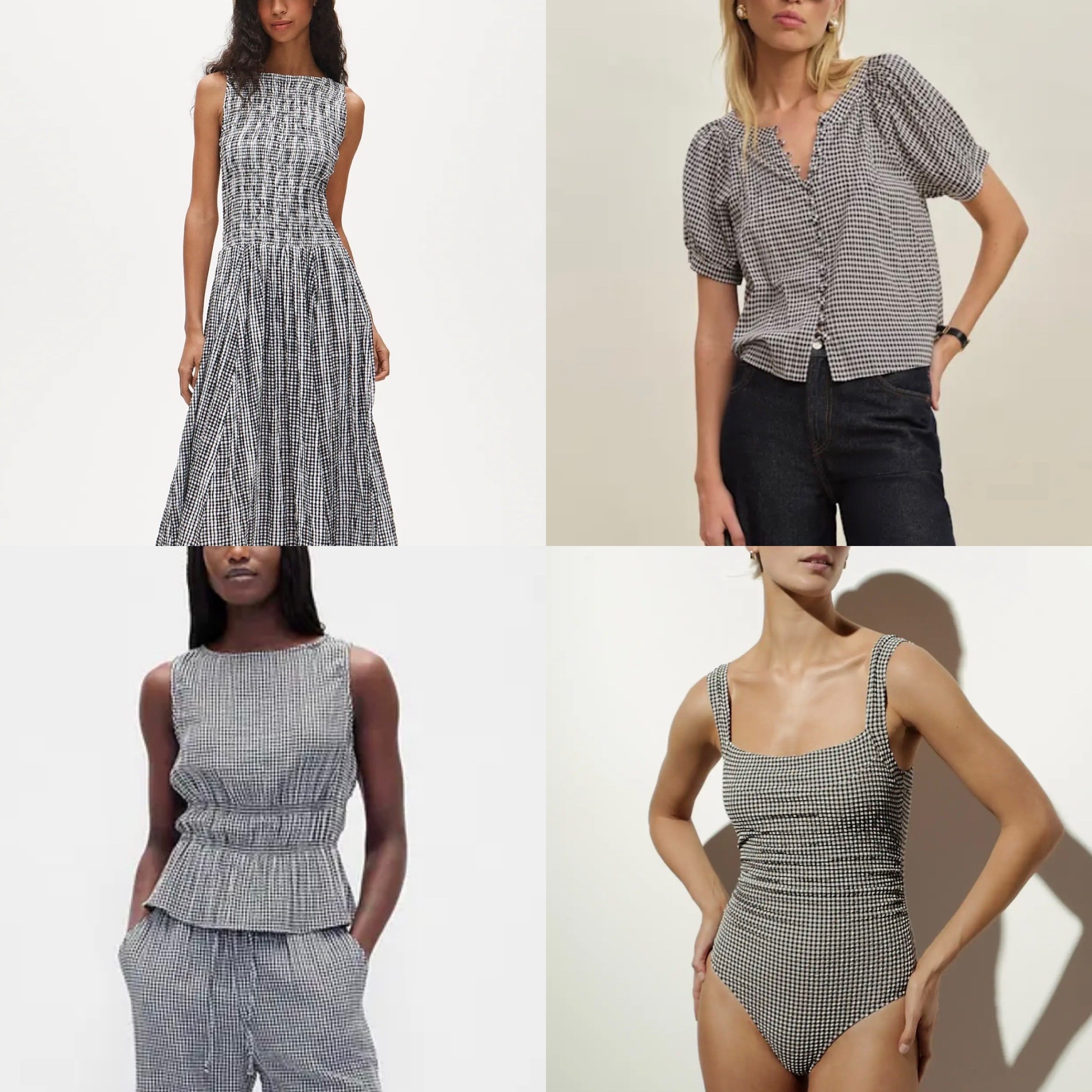 Gingham is so hot for spring and we’ve found lots of cute pieces from dresses, to tops, and more!

Spring fashion, spring outfit, spring dress, swimsuit 

#LTKSeasonal #LTKOver40