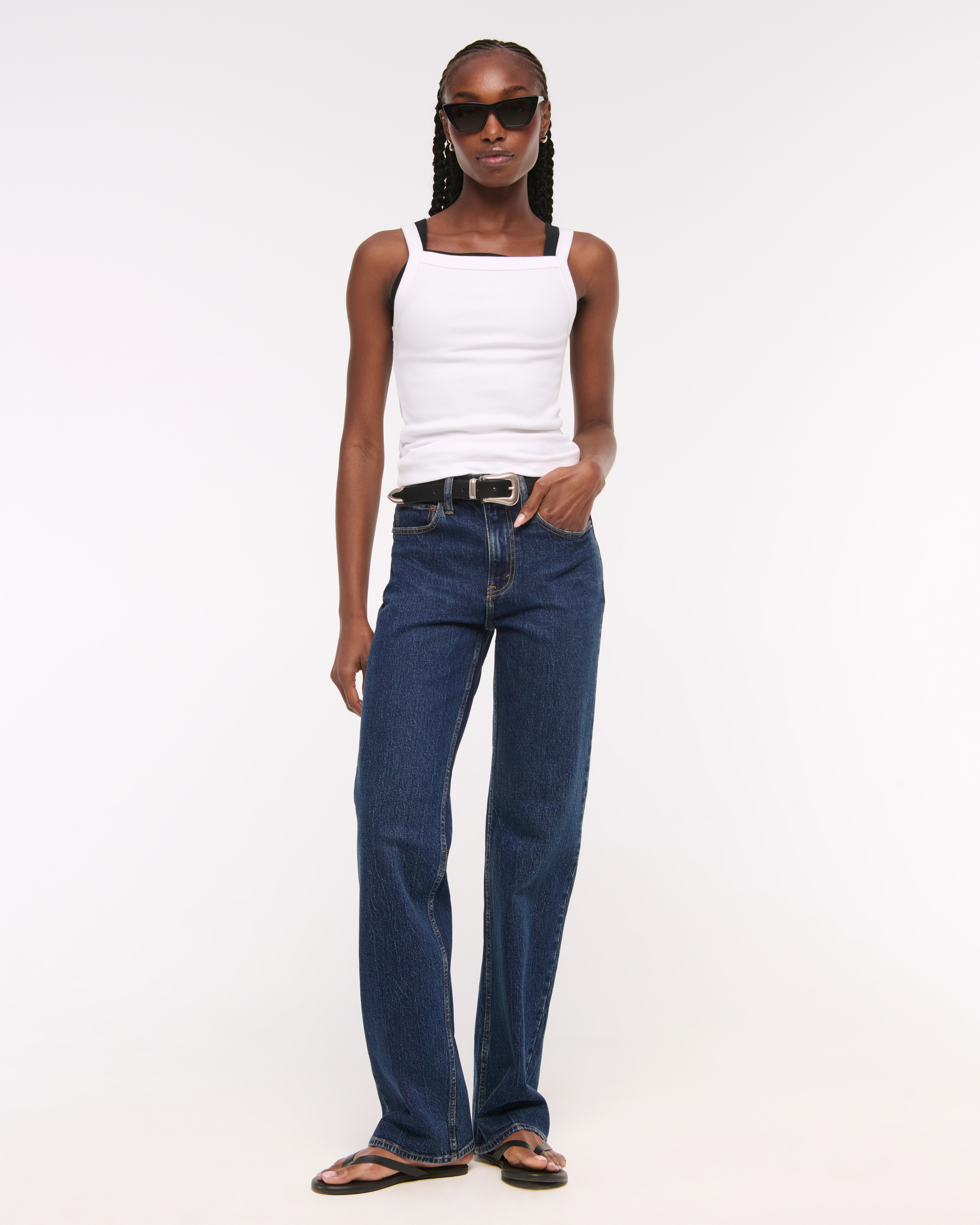 High Rise 90s Relaxed Jean | Abercrombie & Fitch (US)