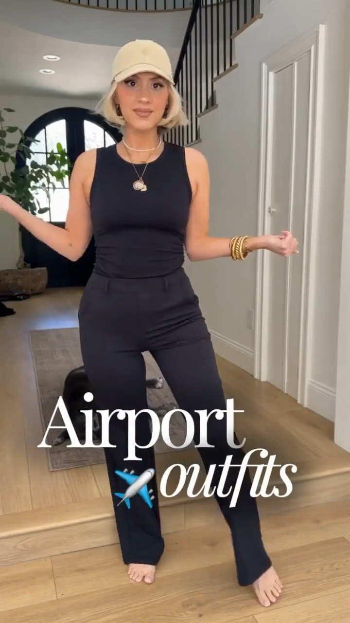 Airport travel outfits ✈️🙌🏼