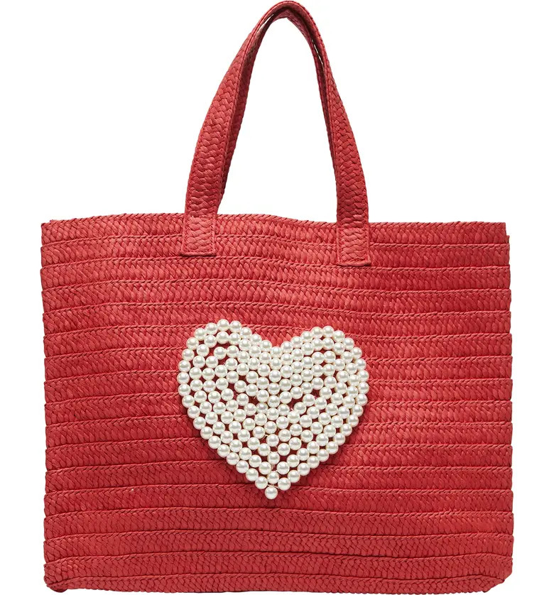 Love Woven Straw Tote | Nordstrom