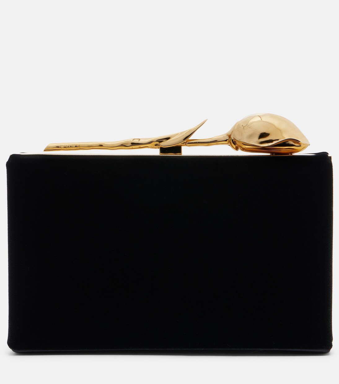 Bloom Mini velvet clutch | Mytheresa (UK)