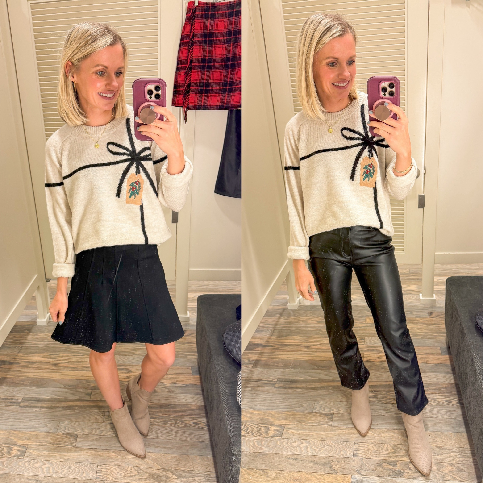 This @loft sweater is the cutest holiday sweater!! I’m wearing an xsmall! 

#LTKHoliday #LTKCyberWeek #LTKSaleAlert