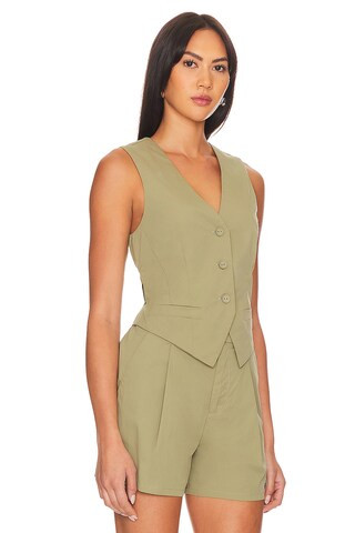 Steve Madden Maribel Vest in Summer Olive from Revolve.com | Revolve Clothing (Global)
