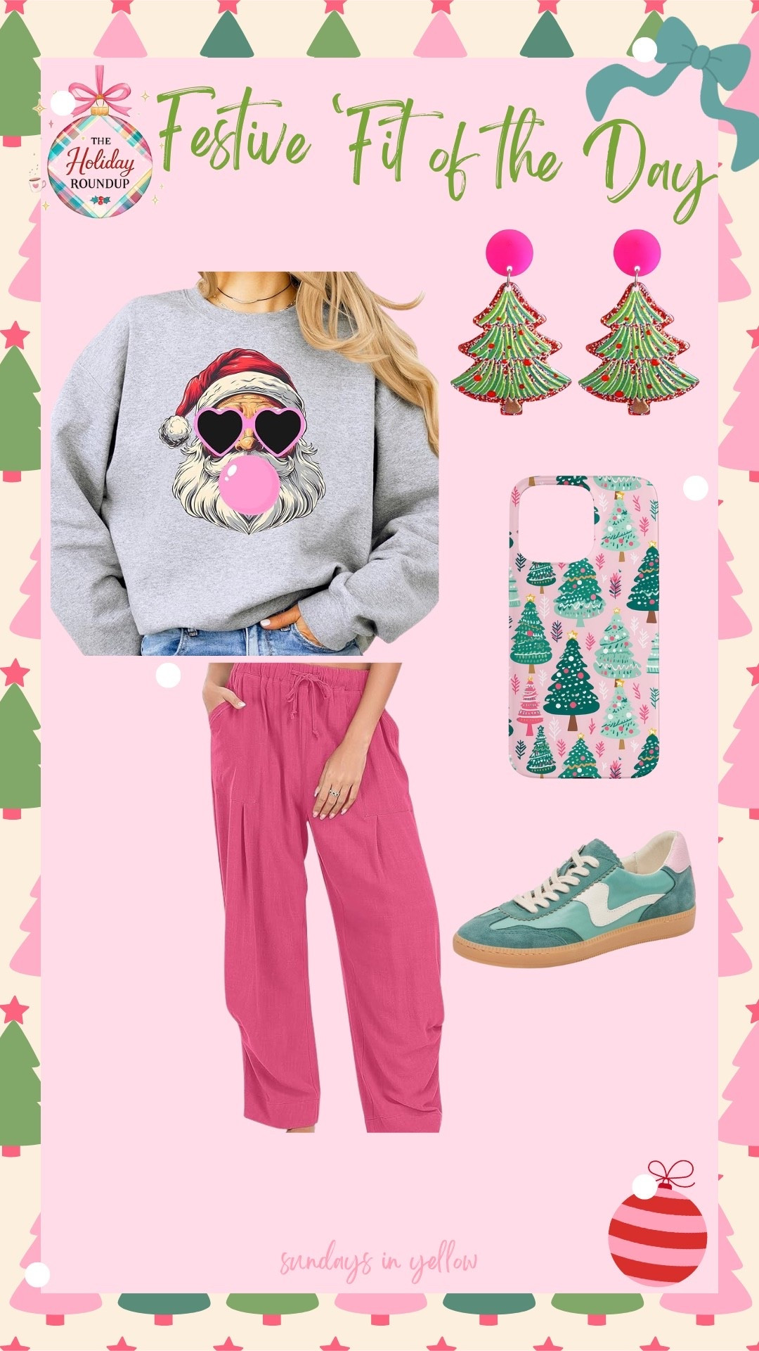 Festive ‘fit of the day🩷🎄
Christmas outfits, comfy, cute, mom style 

#LTKootd #LTKHoliday #LTKSeasonal