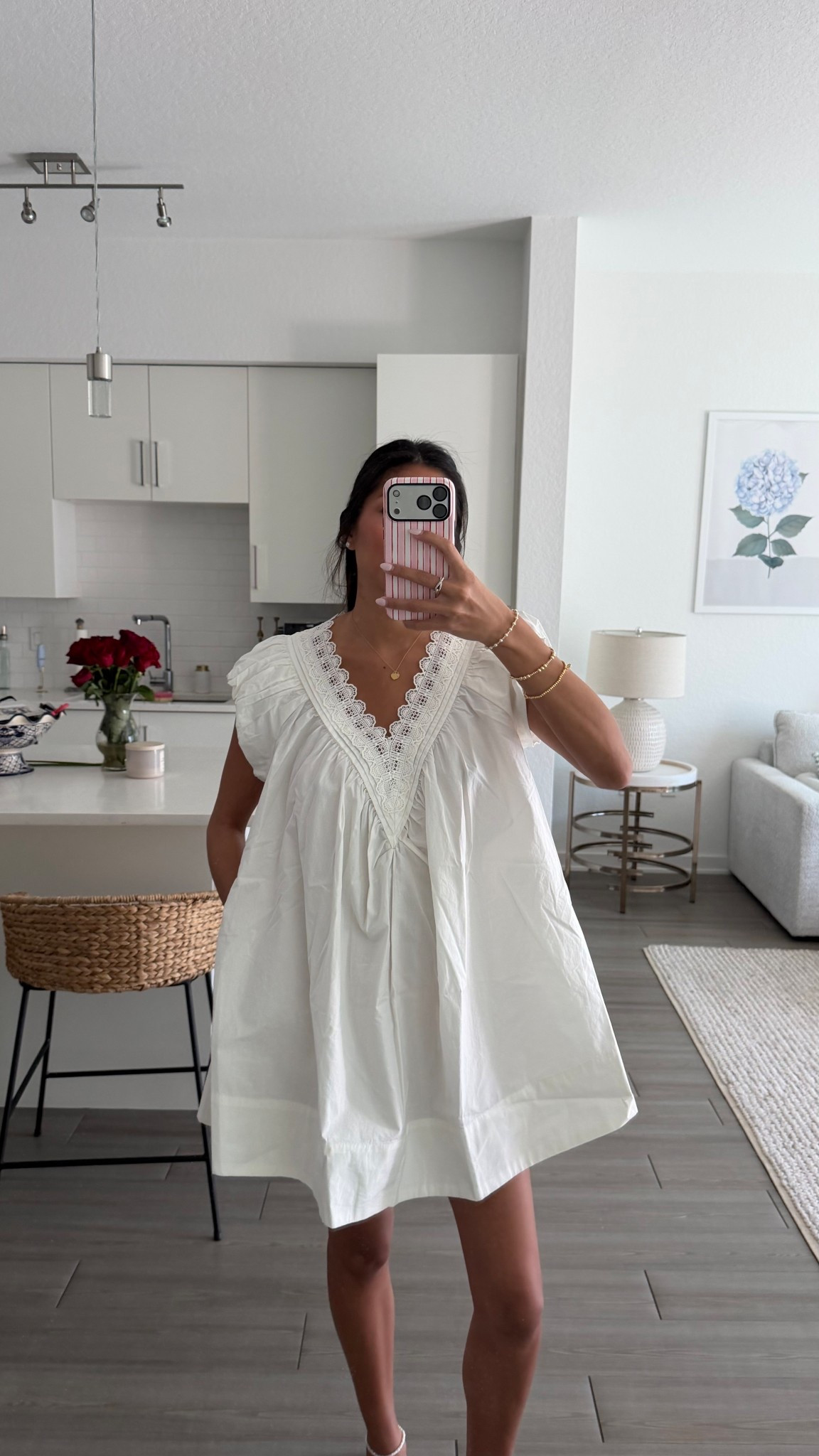 little white dress🫶🏼