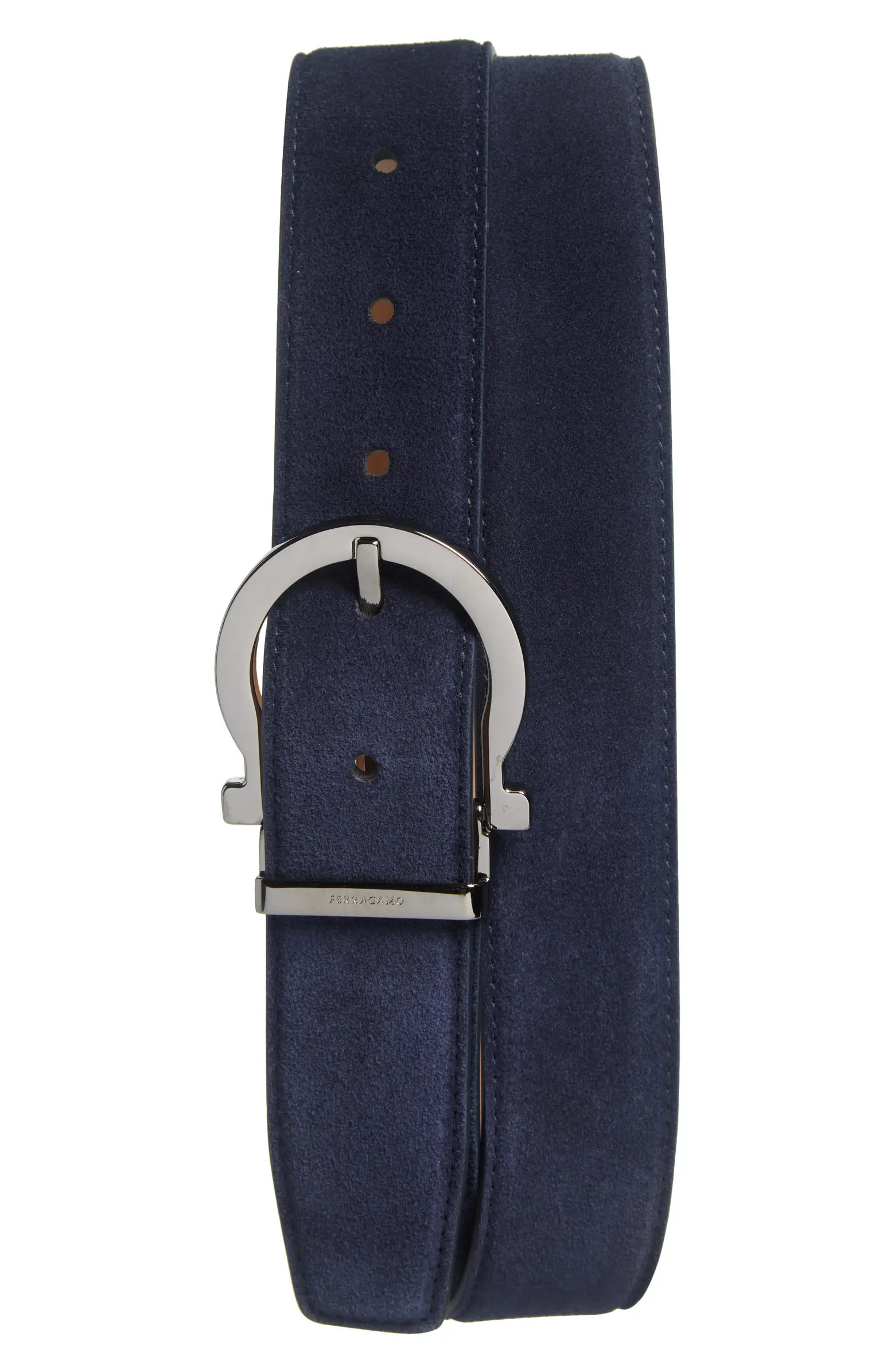 Single Gancio Suede Belt | Nordstrom
