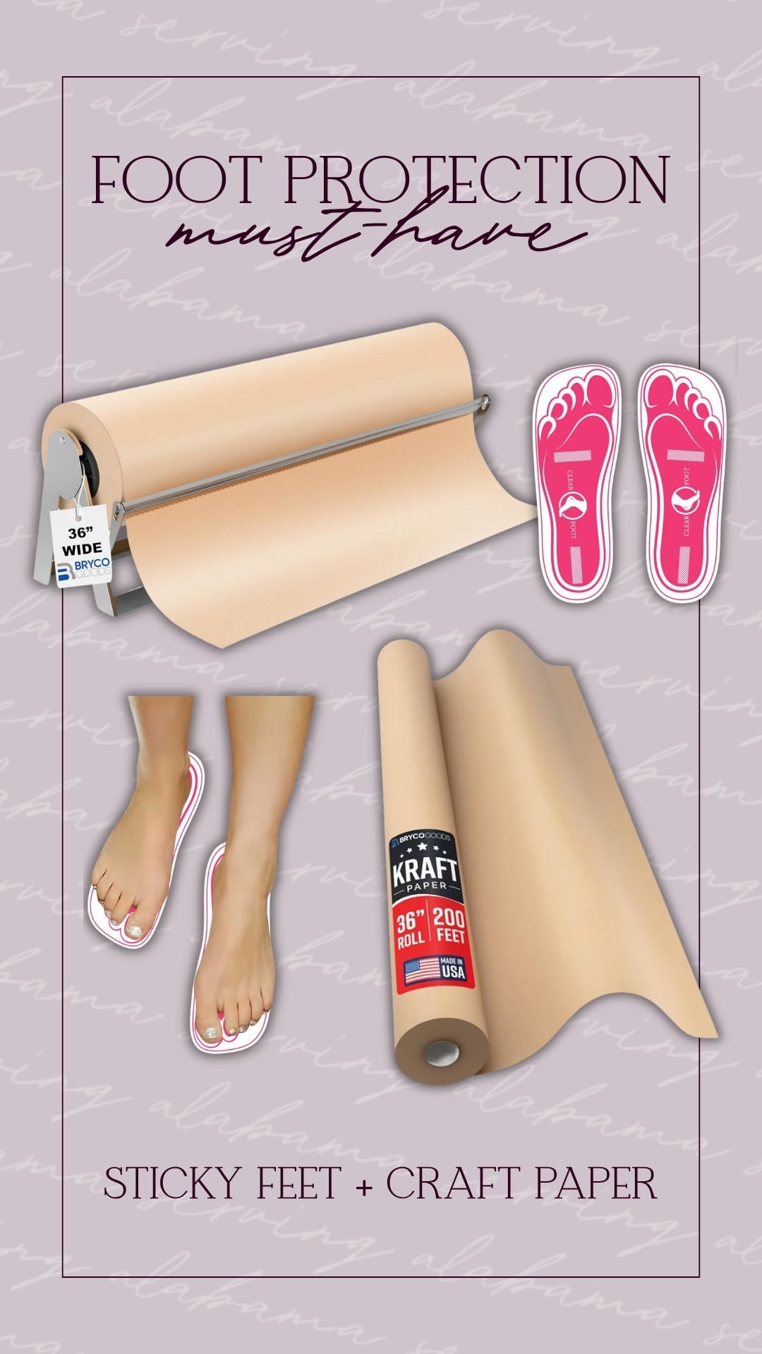 Foot protection must have 👣

Sticky feet and craft paper are key to keeping your client’s feet clean and natural-looking. This combo helps prevent dark soles and keeps your setup neat from start to finish. It’s a small step that makes a big difference in the final result. Sharing what I use below.

#spraytanartist #sunlesstanning #spraytanbusiness #beautyprofessional #tanningtools #mobilespraytan #ltkcreator #ltkit #LTKbeauty