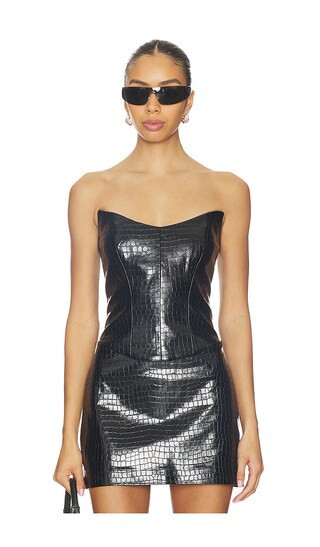 NBD Yaz Bustier in Black. - size L | Revolve Clothing (Global)