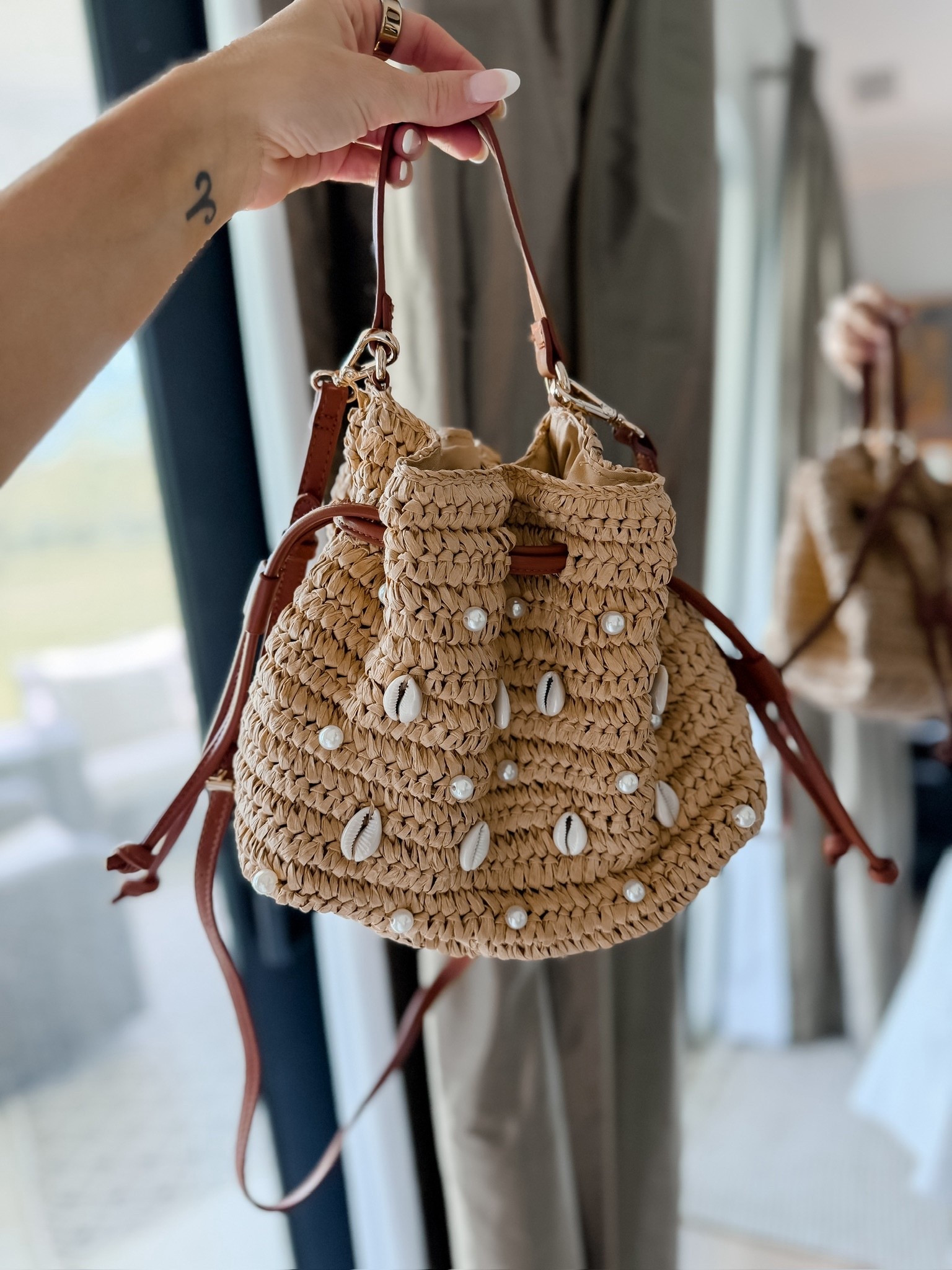 You would never believe this bag is from Walmart!?! So chic and perfect for any summer outfit! 🤍

#LTKSeasonal #LTKMothersDay #LTKgrwm