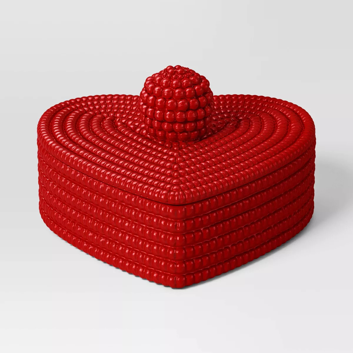 Beaded Heart Valentine's Decorative Box - Threshold™ | Target
