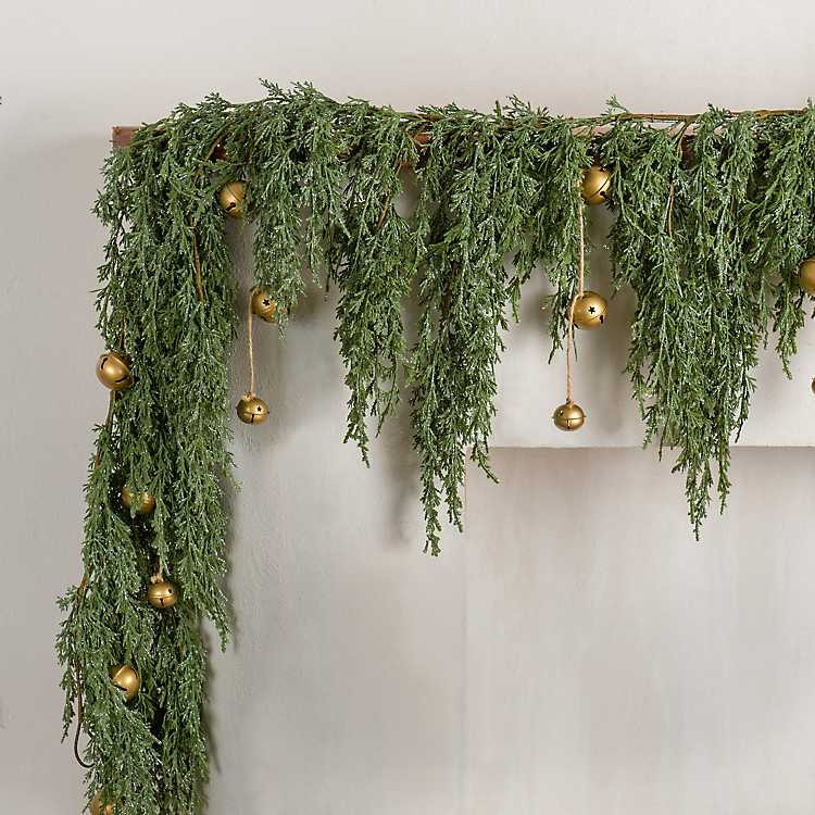 Juniper Hanging Bells Christmas Garland | Kirklands