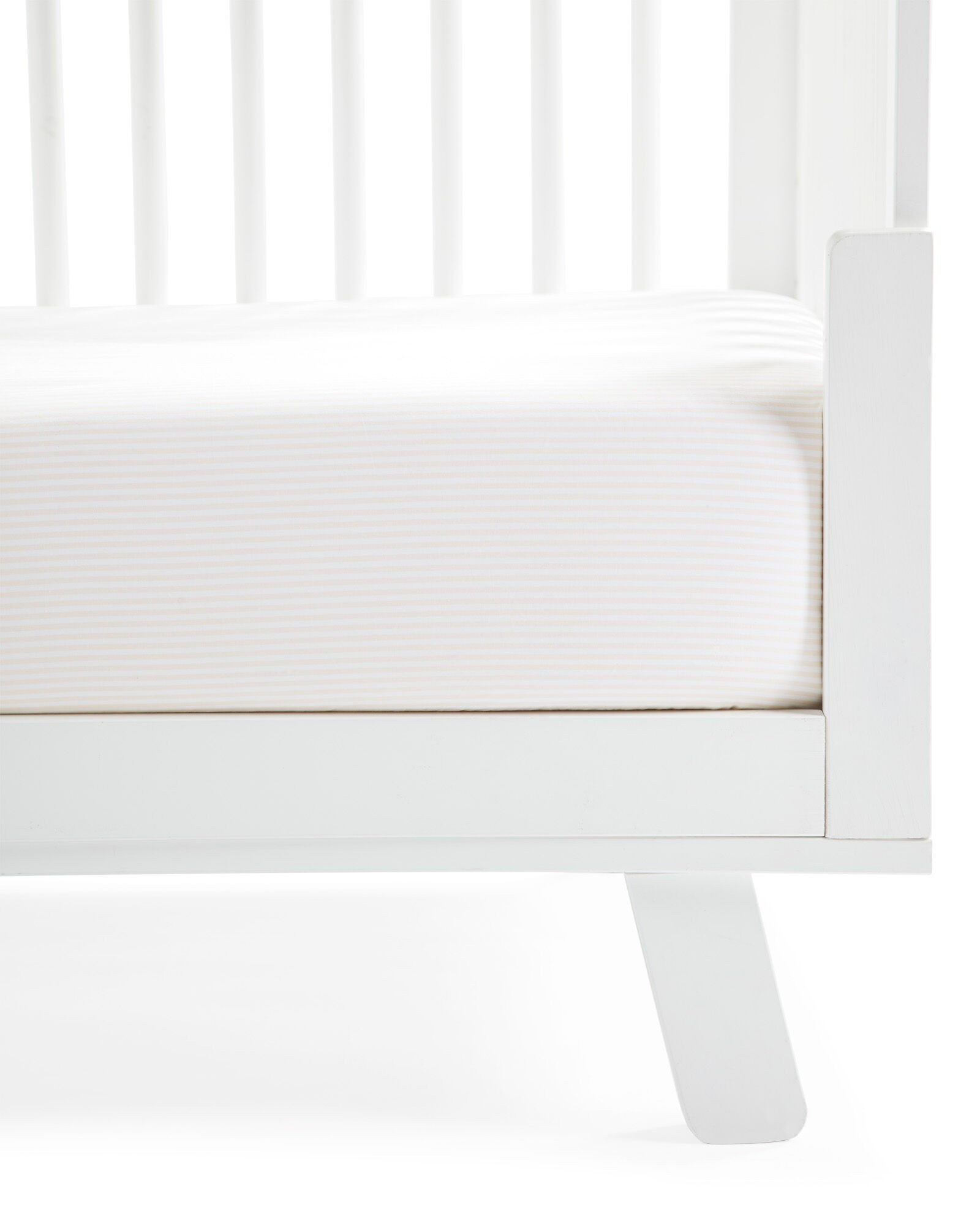 Oxford Stripe Crib Sheet | Serena and Lily