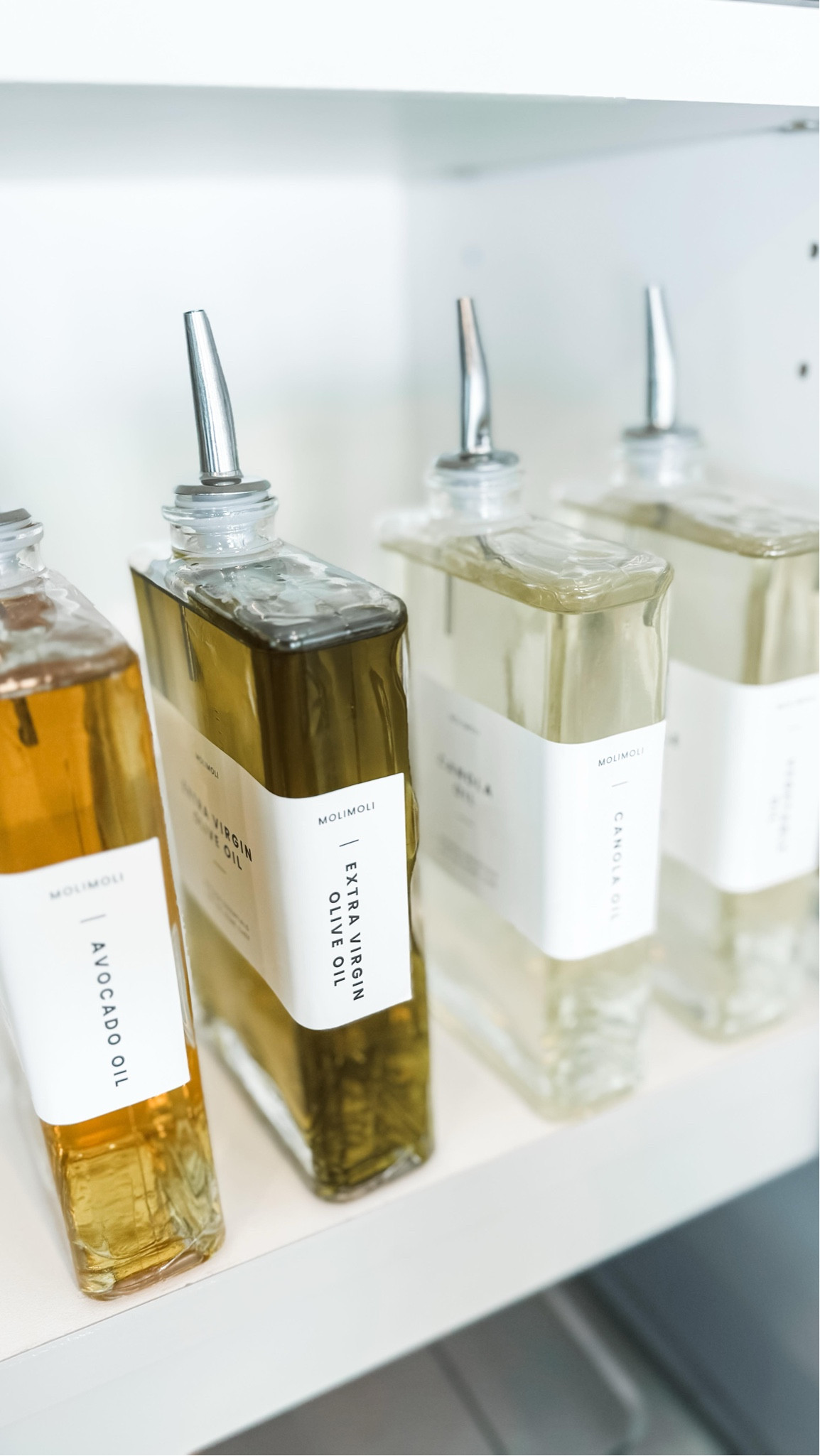 Finally got our hands on these adorable oil bottles! ✨

Great deal on these beauties! Also available in a gold option. 🥇 

We love the way this entire section came together! We have linked the rest of this area with the bottles in case you wanted more inspo to finish your spaces too. ☺️

#neatlyembellished #professionalorganizer #homeorganizer #homeorganizing #organization #organizingideas #organizingtips #organizinghacks #organizedhome #organizedmom #organizedlife #amazon #amazonmusthaves #amazonfavorites #amazonfinds #amazonfaves #amazoninfluencer #amazoninfluencerprogram #amazonhome #oilbottle #kitchenorganization #organizedkitchen #kitchenideas #spicecabinet #kitchenhacks #kitchenhack #kitchengadgets #aesthetickitchen #aesthetichome