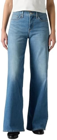 Levi's Womens 318 Shaping Wide Leg | Amazon (US)