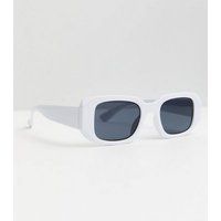 White Rectangle Frame Sunglasses New Look | New Look (UK)