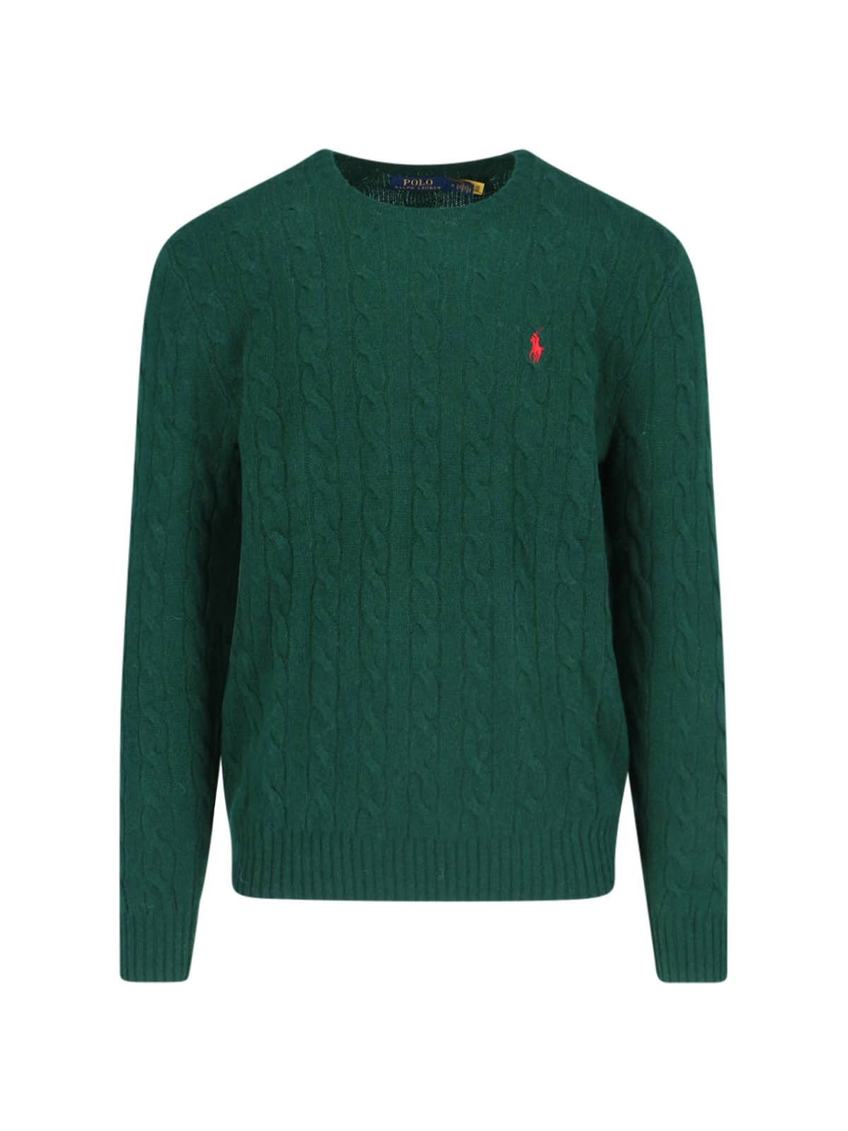 Ralph Lauren Logo Braided Sweater | Italist.com US