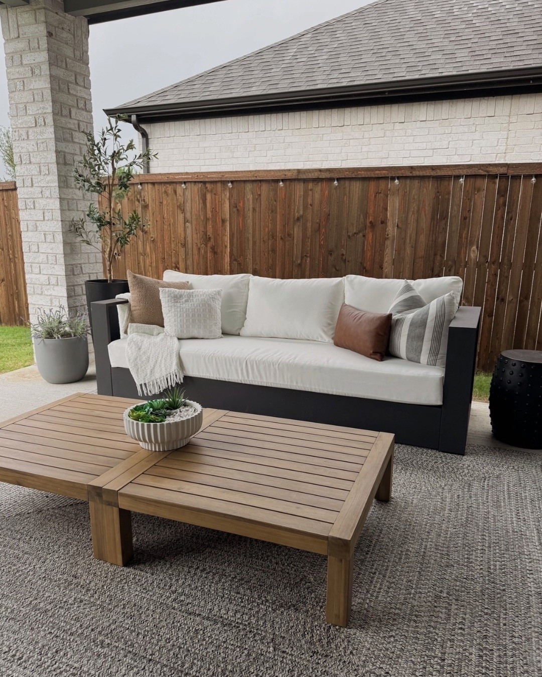 The best outdoor couches that clean so well!!! I have 3 boys six and under and they still look new

#LTKHome
