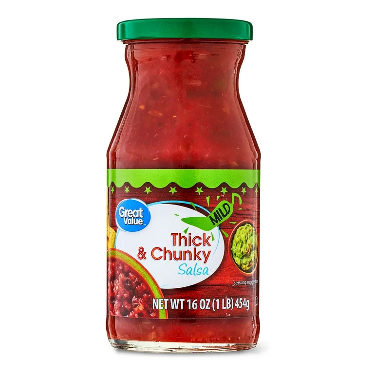 Great Value Thick and Chunky Salsa Mild, 16 oz | Walmart (US)