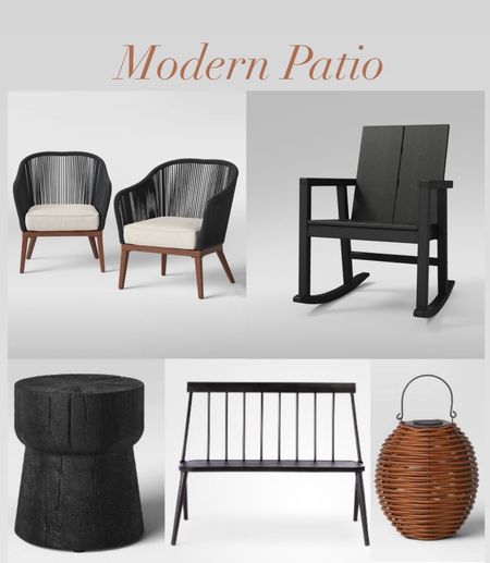 Modern patio decor part of the target Circle sale. Outdoor furniture, patio furniture. Outdoor bench 

#LTKxTarget #LTKSeasonal #LTKhome