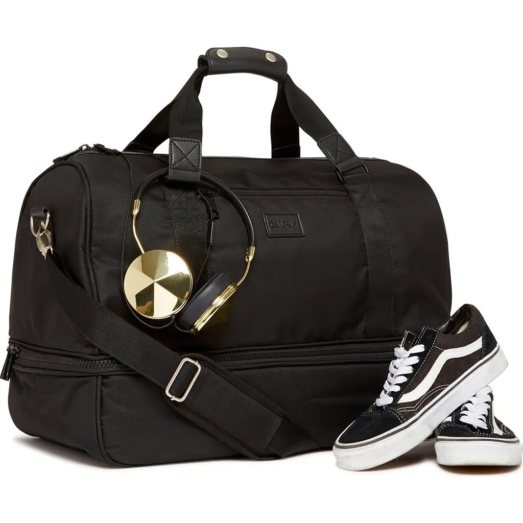 CALPAK Stevyn Duffle Bag in Black at Nordstrom | Nordstrom