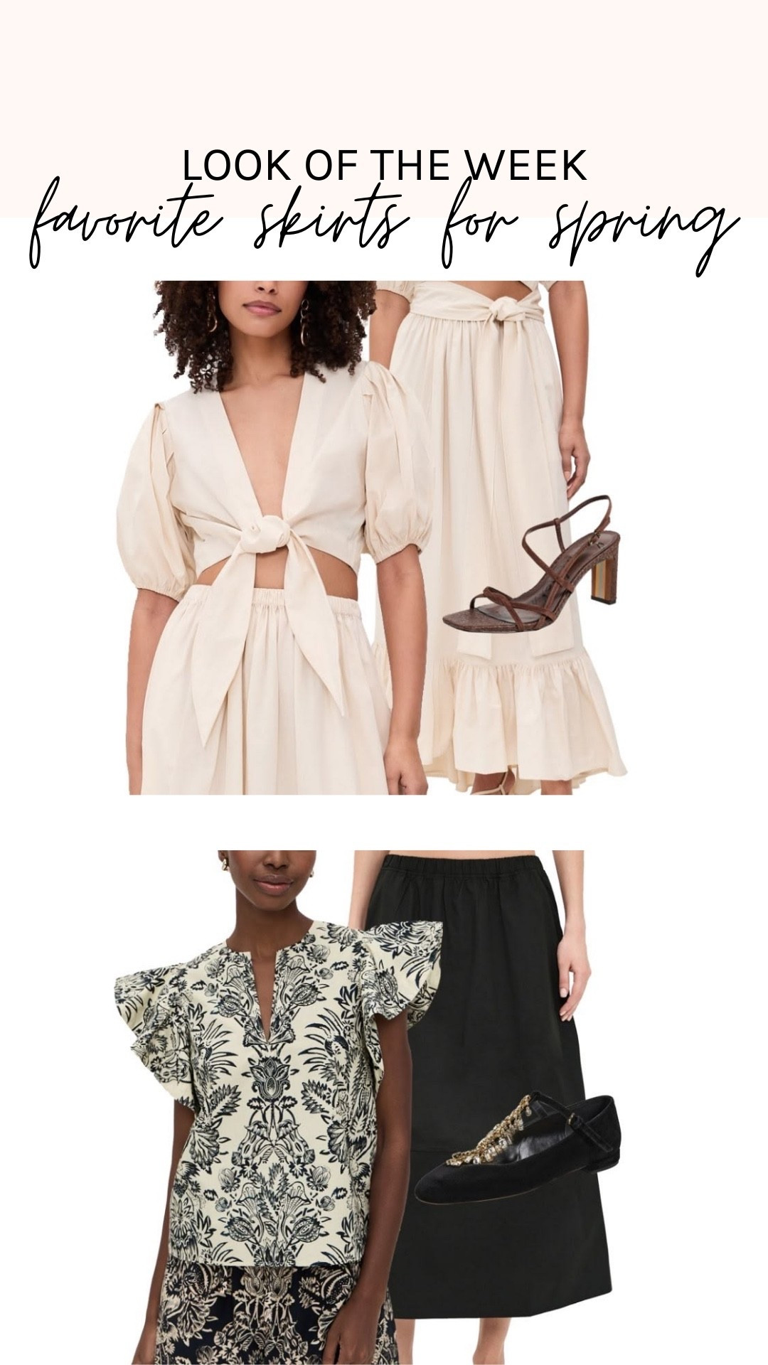 There’s no skirting the issue, skirts are hot for spring! Our easy-to-wear picks pair perfectly with versatile tops and tees for simply chic looks to wear all season long.

#LTKootd