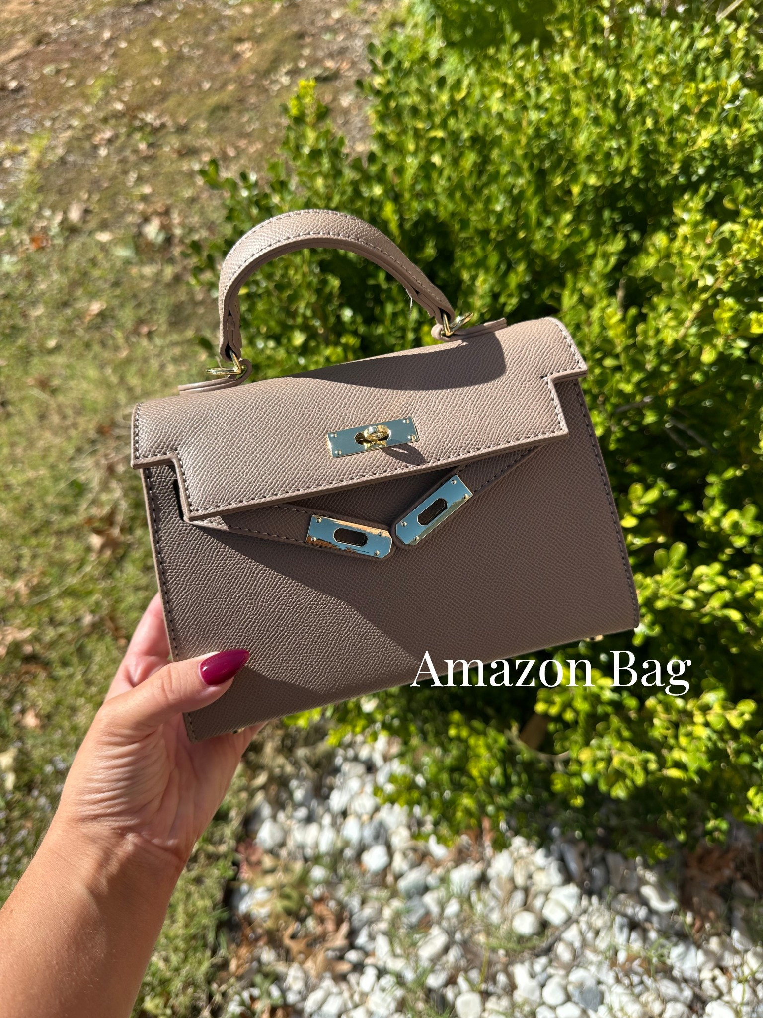 Amazon bag, Amazon purses for spring. Designer inspired bag. Hermes look alike bag. 

#LTKTravel #LTKootd #LTKgrwm