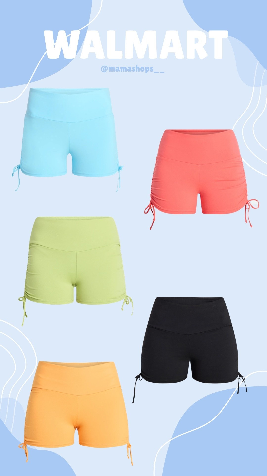 No Boundaries Ruched side biker shorts for women, available in different colors!😍💕

Find them at Walmart, linking all options here🔗✨

#LTKSeasonal #LTKmomlife