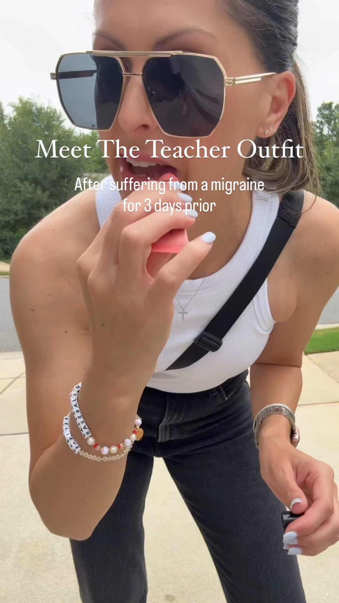 Meet the teacher outfit! I had been suffering from a horrible migraine for days leading up to today and just needed a quick and effortless outfit  

#LTKOver40 #LTKStyleTip #LTKFindsUnder50
