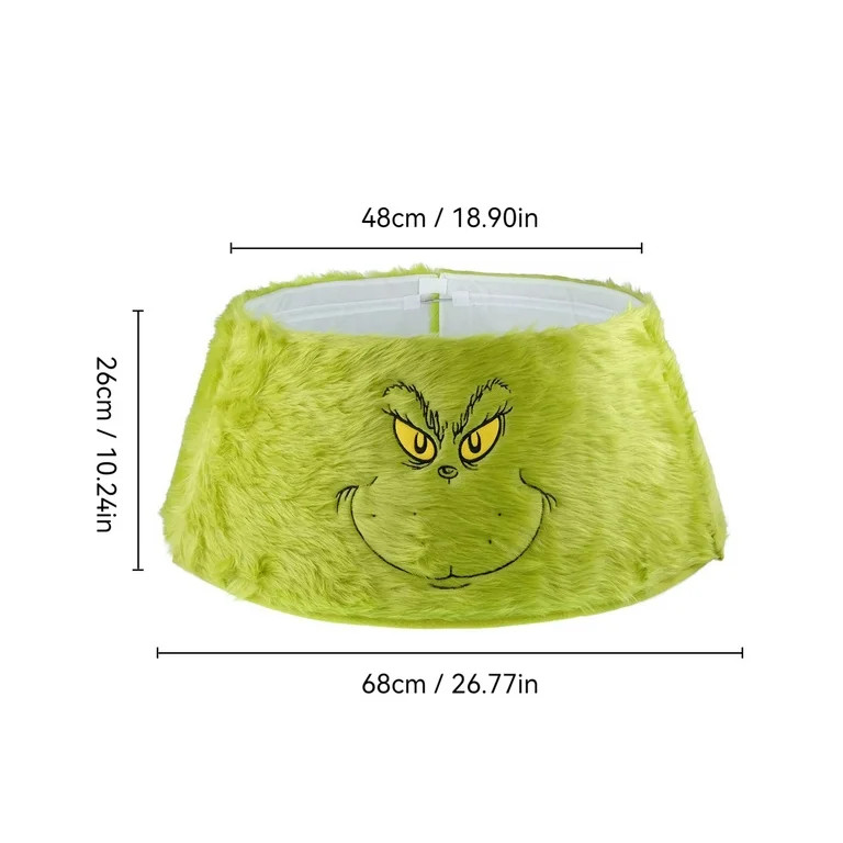 Satmonnus 27 INCH Green Christmas Tree Collars for Artificial Trees Green Green Plush Christmas T... | Walmart (US)