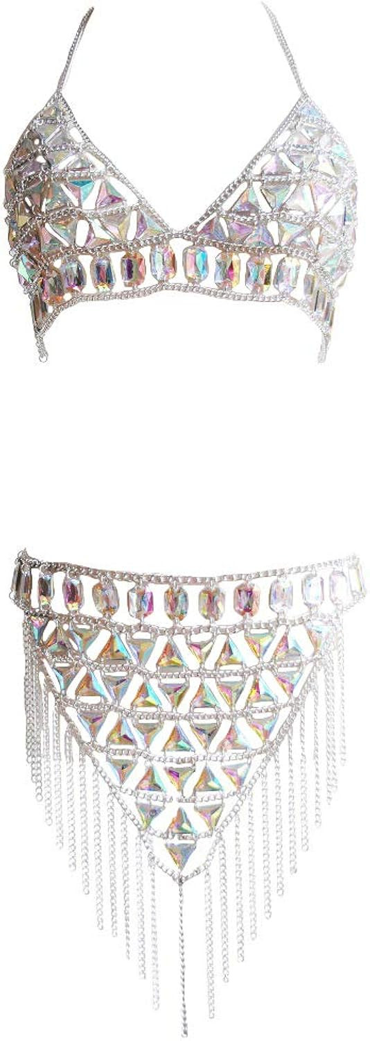 Connie Cloris Women's Sexy Suit Body Chain | Amazon (US)