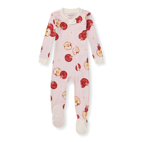 Apple Orchard Organic Cotton Pajamas - 12 Months | Burts Bees Baby