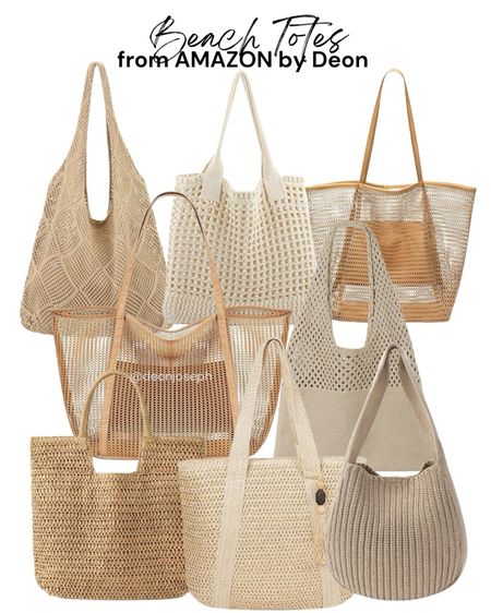 Going to the beach? Have some stuff to carry? These tote bags are beach-perfect! 

#LTKstyletip #LTKfindsunder100 #LTKitbag
