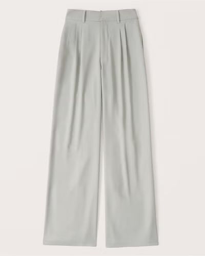 Women's Elevated Wide Leg Pants | Women's Matching Sets | Abercrombie.com | Abercrombie & Fitch (US)