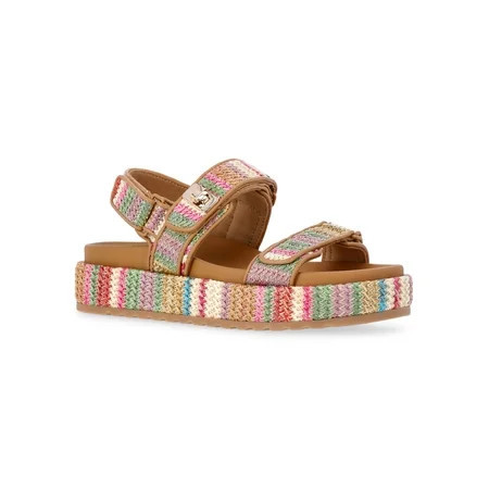 Madden NYC Women's Raffia Platform Sandals | Walmart (US)
