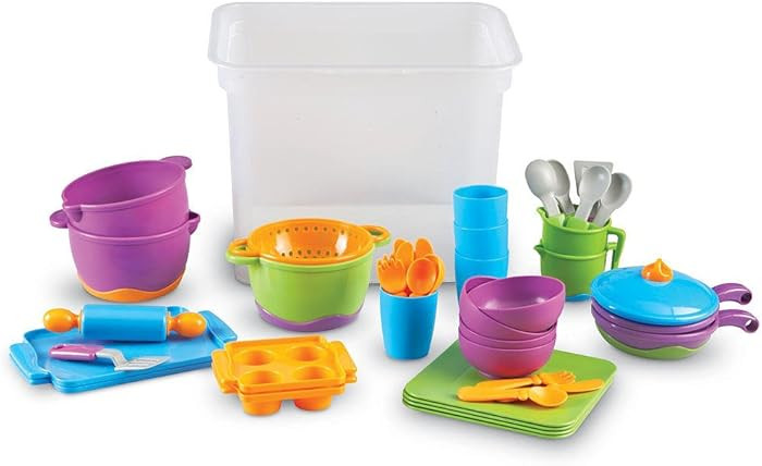 Learning Resources New Sprouts Classroom Kitchen Set, Multi-Colored, Kids (LER9262) | Amazon (US)