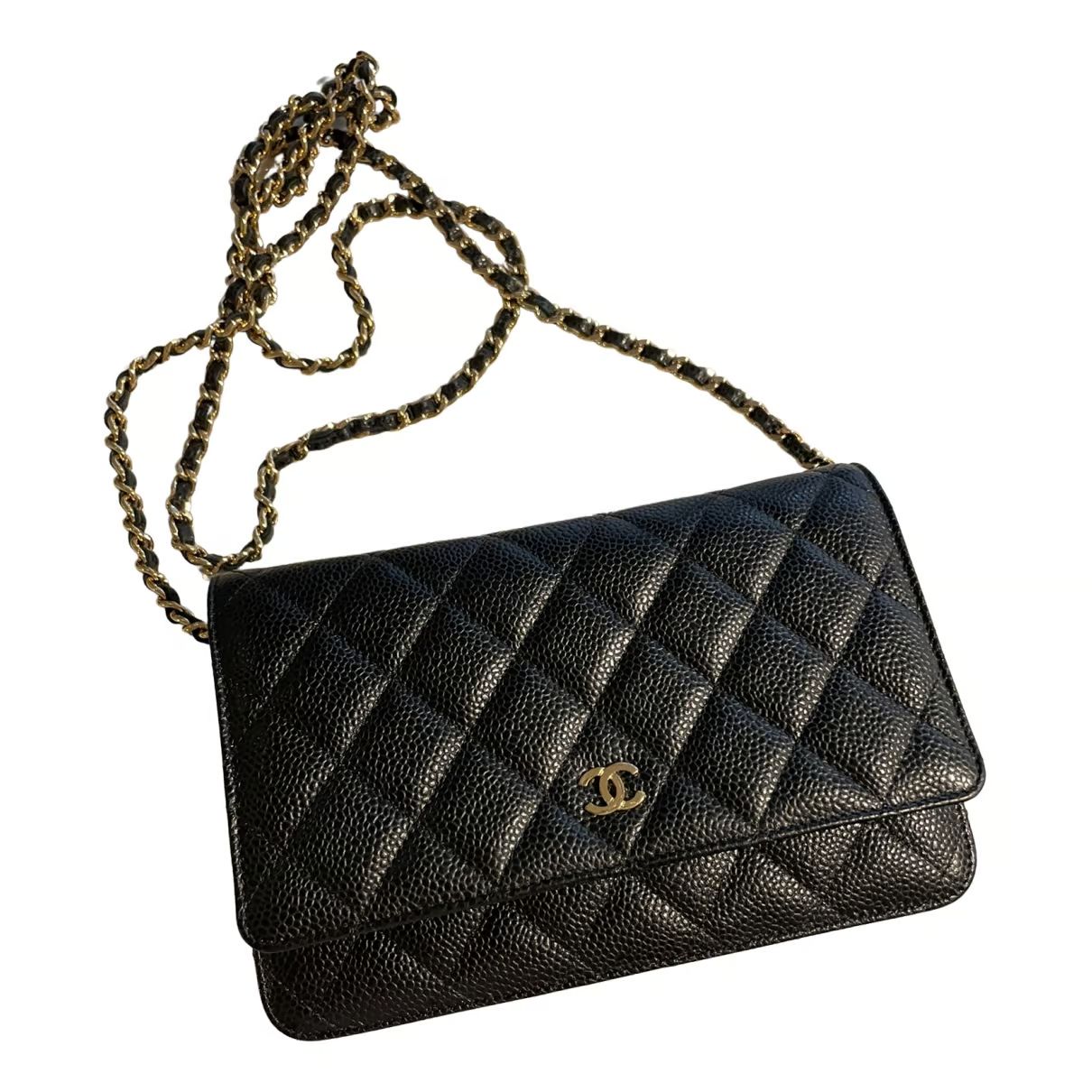 Wallet on Chain leather handbagChanel | Vestiaire Collective (Global)