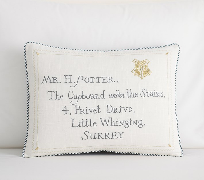 Harry Potter&amp;#8482; Letter Sham | Pottery Barn Kids