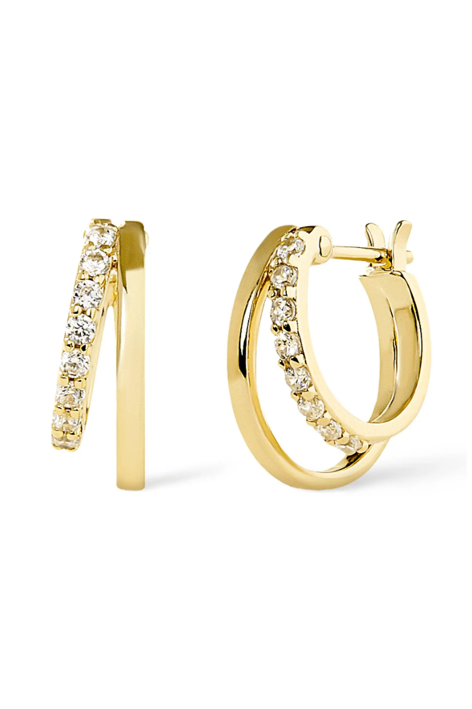 Toda Double Hoop Earrings (Women) | Nordstrom | Nordstrom