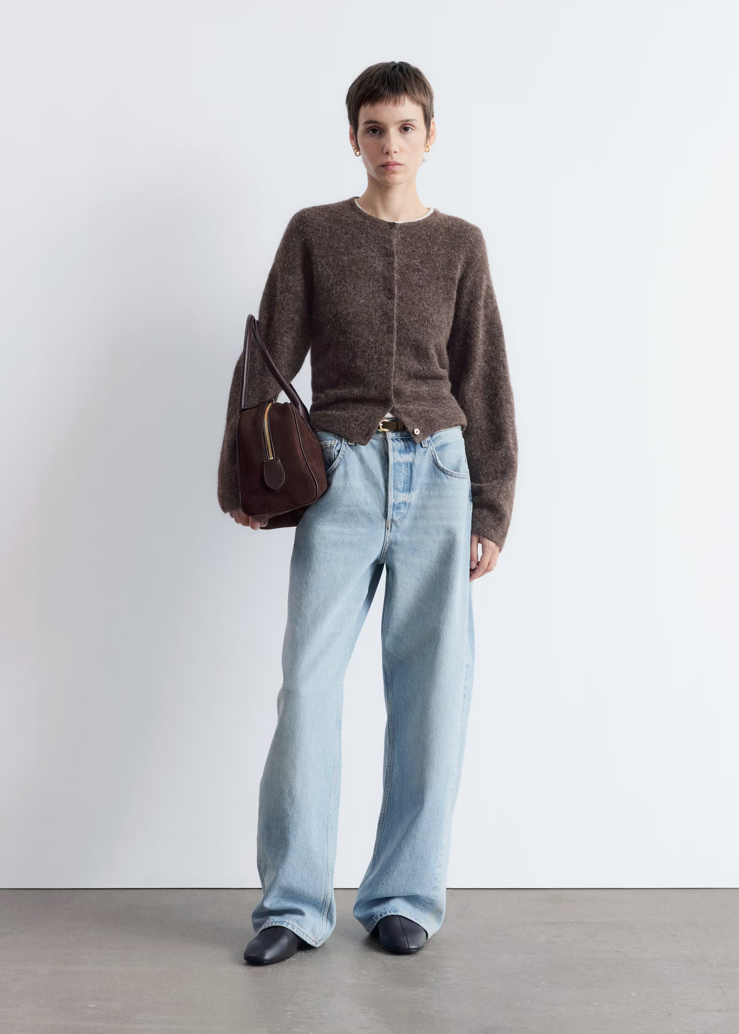 Alpaca-Blend Knitted Cardigan | & Other Stories UK