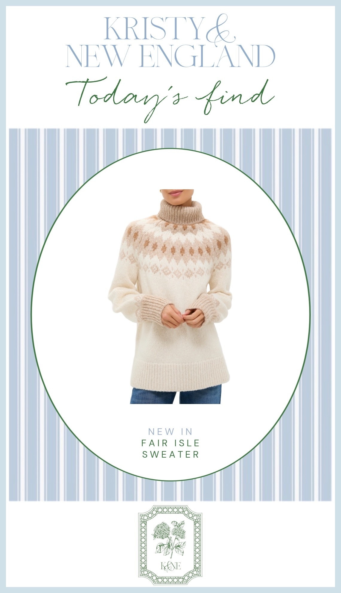 New in 🫶🏻 cute fair isle sweater

#LTKOver40 #LTKSeasonal #LTKHoliday