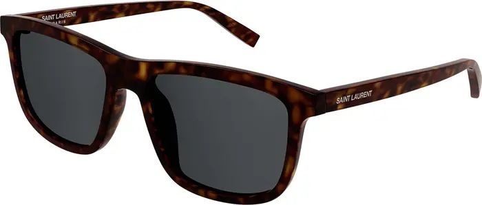 Saint Laurent Ace 56mm Square Sunglasses | Nordstrom | Nordstrom