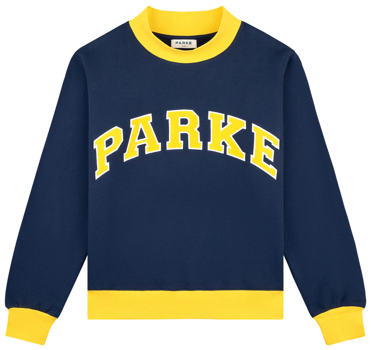 Back to School Two Tone Varsity Mockneck | Parke
