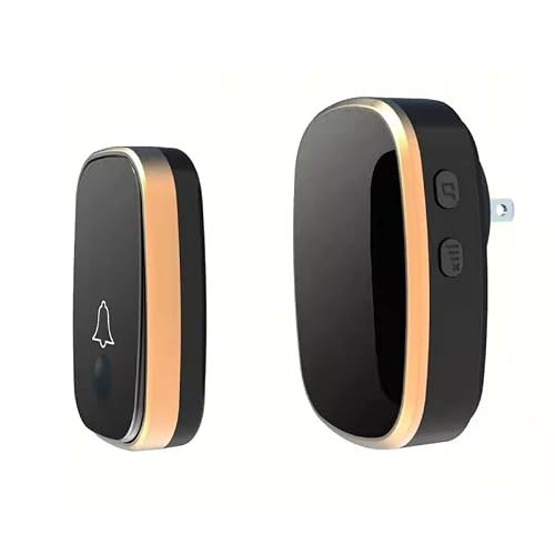 LUAMB Wireless Doorbell, 1,000ft Range Loud Enough with 5 Volume Levels and Mute Mode Door Chimes LED Flashing | Amazon (US)