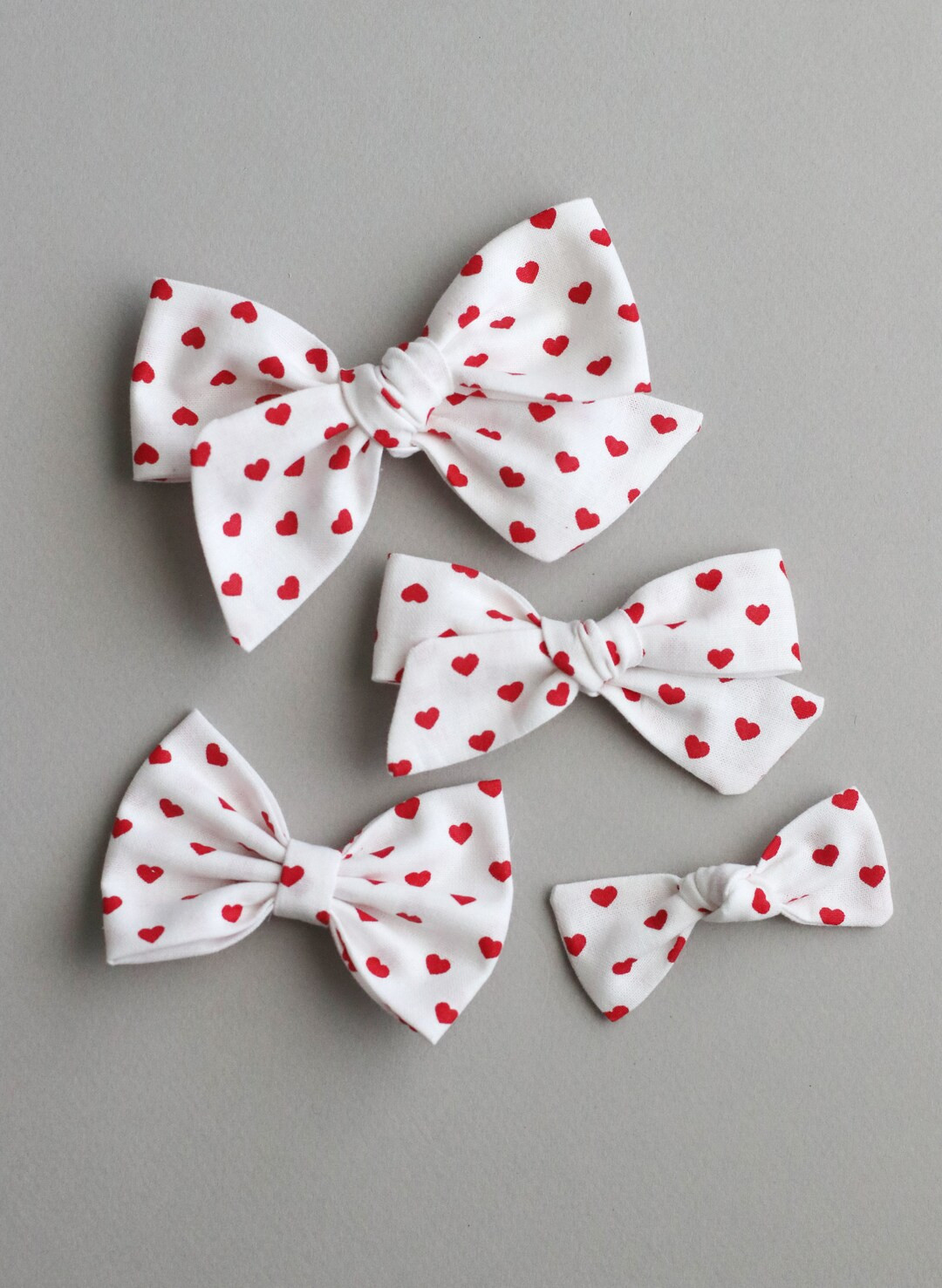 Valentine Day Bow Baby Heart Headband Baby Girl Valentines - Etsy | Etsy (US)