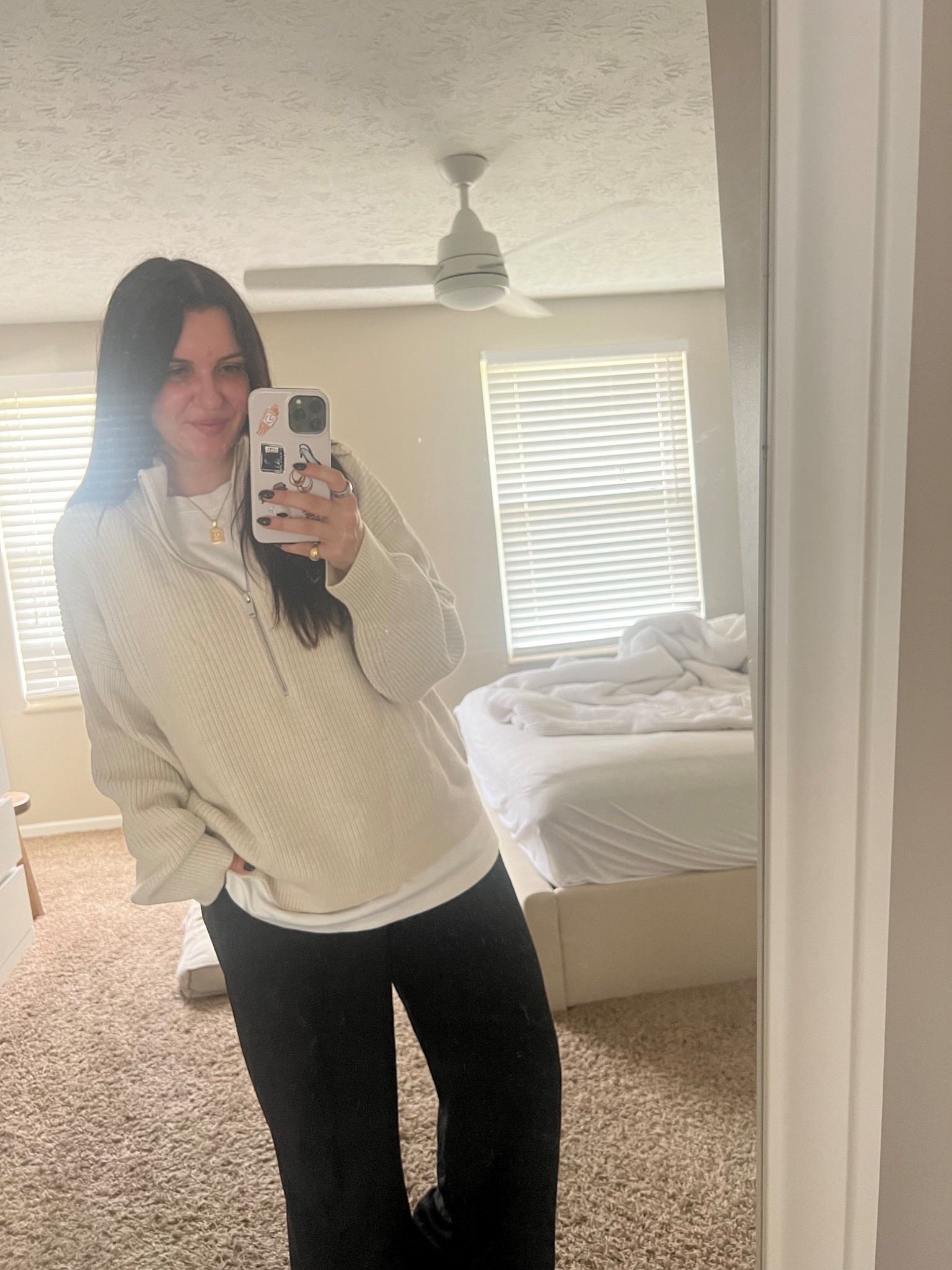 wearing size XL for the perfect oversized, cozy feel! 

#LTKMidsize #LTKSeasonal #LTKFindsUnder100