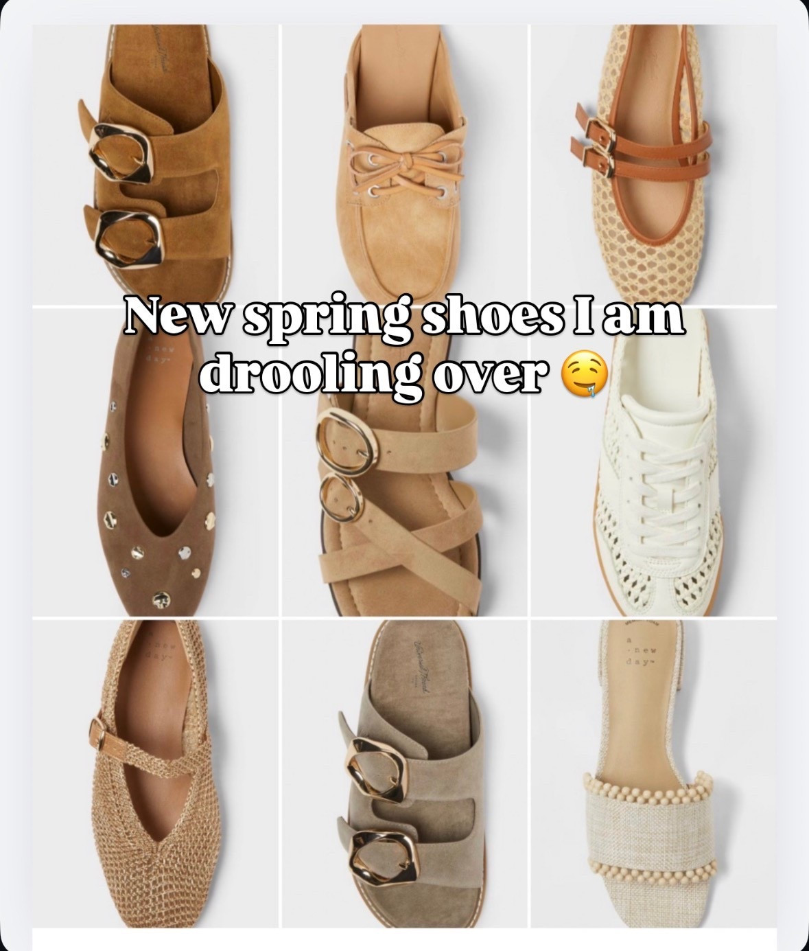 Targets new spring shoes 🤤🤤🤤