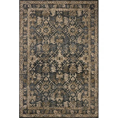 Loloi Percival Denim /Granite Area Rug | Wayfair North America