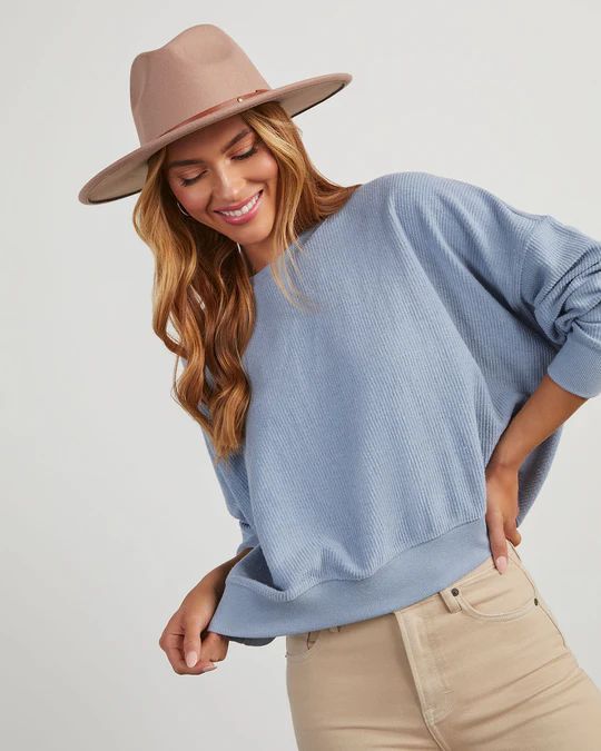 Ellory Cotton Ribbed Pullover | VICI Collection